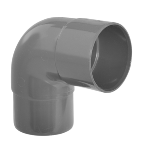 Coude PVC 87°30 eaux pluviales Ø50mm ARDOISE
