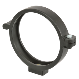 Collier PVC eaux pluviales Ø80mm NOIR