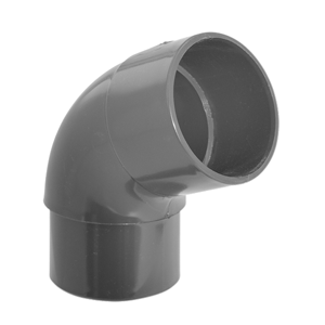 Coude PVC 67°30 eaux pluviales Ø50mm ARDOISE