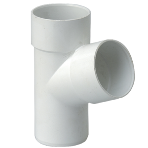 Culotte PVC 67°30 eaux pluviales Ø80mm Mâle/Femelle BLANC