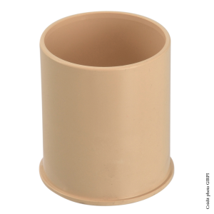 Manchon PVC eaux pluviales Ø50mm SABLE