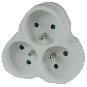 Triplite 3 x 16A triangulaire