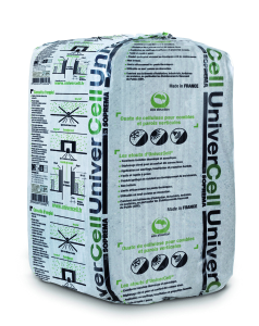 UNIVERCELL Vrac Ouate de cellulose cristal - sac 12,5kg