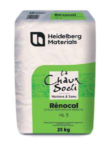 Chaux RENOCAL 25kg P56 CALCIA