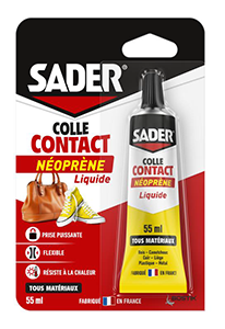 Colle contact néoprène liquide 55ml SADE SADER