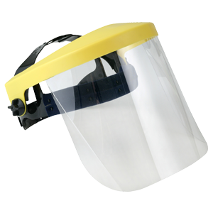 Protecteur facial relevable