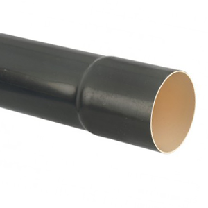 Tuyau PVC Ø80mm en 2.8ml eaux pluviales ARDOISE
