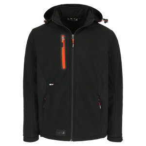 Veste softshell TRYSTAN noire Taille XXXL - ripstop - HEROCK