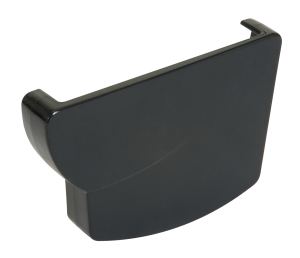 Fond de gouttière droit OVATION ANTHRACITE en Techtan