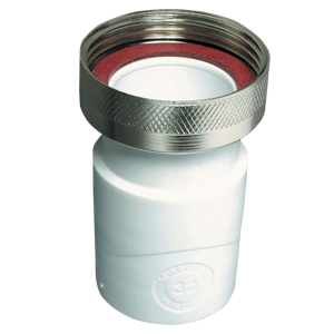 Raccord écrou laiton Ø32 + joint