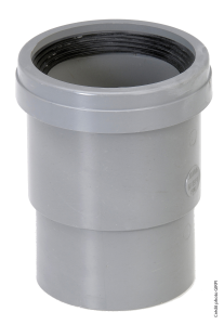 Manchon dilatation PVC Ø80mm Mâle/Femelle