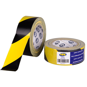 Toile américaine de sécurité jaune/noir 48mmx25m / YS4825