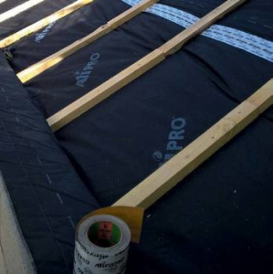 Rlx adhésif ATI FIX PRO 25mx100mm pour isolant mince ATI PRO