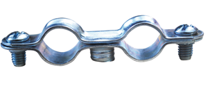 Colliers de fixation double Ø14 - 10 pces