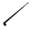 Barre droite extensible NOIR mat pour paroi de douche PARMA extensible 70 à 100cm FAC297