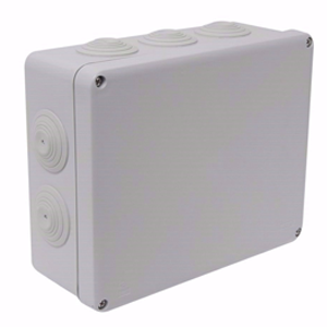 Boîte dérivation étanche IP55 215x175x80 gris