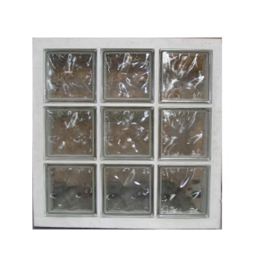 Panneau de 3x3 briquesde verre neutres 67x67cm