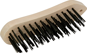 Brosse métallique rigide violon - 5253