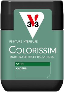Peinture COLORISSIM Satin 0,075L Cactus Testeur