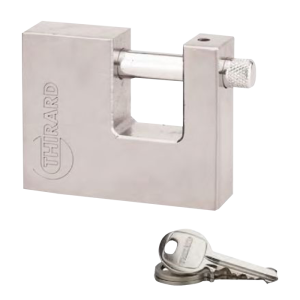 Cadenas extérieur LAND 70mm anse acier - 3 clés