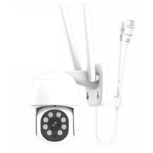 Caméra extérieure motorisée Full HD 2K 360°wifi ou filaire RJ45 FDS - FIN DE SERIE