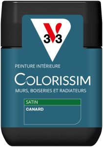 Peinture COLORISSIM Satin 0,075L Canard Testeur