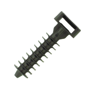 100 embases à ailettes noir