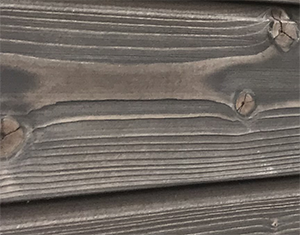 Clin Bardage 20x125x4500 Sapin du nord Traité gris CLASSE 3 -  8ml au m² - Vendu par paquet de 6 lames soit 3,375m²