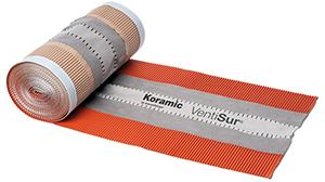 Closoir de Faitage Rouge VENTISUR - rouleau 10mx260mm QB35