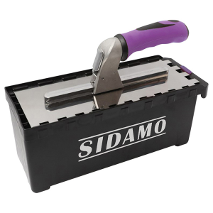 Coffret 6 platoirs à colle Sidamo lame interchangeable 280x115mm poignée de verrouillage à glissière