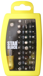 Coffret embouts de vissage STARBLOCK - 32 pces