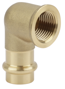 Coude F15x21 à sertir tube cuivre Ø16