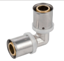 Coude égal Multicouche à sertir Ø16