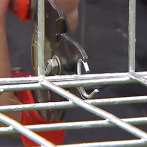 Crampons galva Gabion 19mm - 80 pces