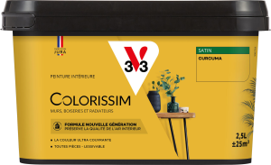 Peinture COLORISSIM Satin 2,5L Curcuma
