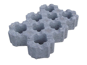 Dalle Gazon 49,5x33cm ép.10cm - 6 dalles/m² - PAL/10