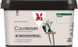 Peinture COLORISSIM Satin 2,5L Dragée