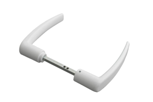 Béquille double C6 Four. 6à7 époxy blanc