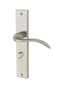 Ensemble ANGEL zamak nickelé satiné 195mm Condamnation