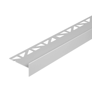 Profilé de finition réversible 2 en 1 alu anodisé Argent 11/22mmx300cm DURABAL BF BFAE11-22/300