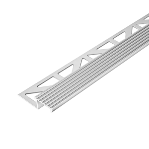 Profilé Nez de marche DURASTEP SOLID alu anodisé argent - 22mmx250cm DSTOAE220-L/250