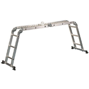 Echelle alu articulée multifonctions avec plateforme HAILO 7412-371