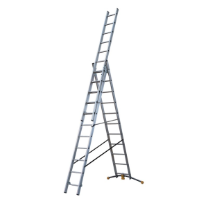 Echelle transformable HOBBYLOT 3 plans 3,14m/6,63m - 3x11 échelons