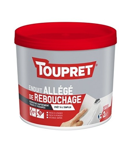 Enduit allégé rebouchage pâte TOUPRET 2L