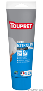 Enduit EXTRA'LISS pâte TOUPRET 330g