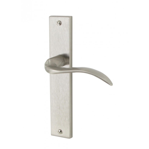 Ensemble ANGEL zamak nickelé satiné 195mm Sans trou