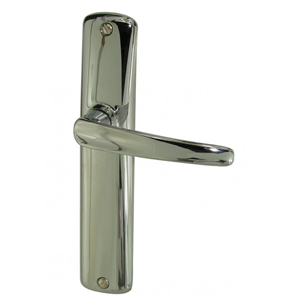 Ensemble BLOIS Zamak chromé 165mm sans trou