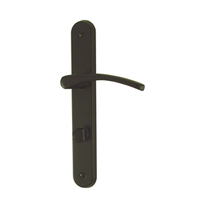 Ensemble CLUSES alu/acier noir mat 195mm Condamnation