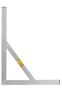 Equerre alu soudée 1mx1,50m