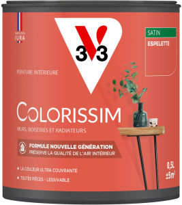 Peinture COLORISSIM Satin 0,5L Espelette